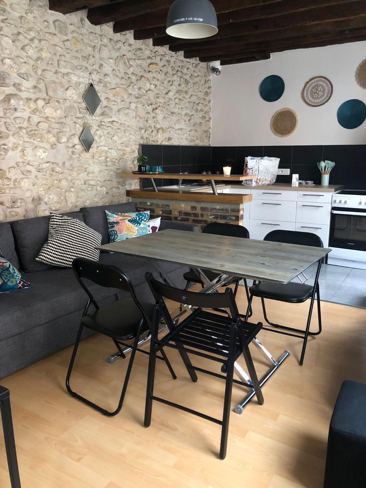 Duplex Cosy Myfontainebleau Hyper Centre Apartment Luaran gambar