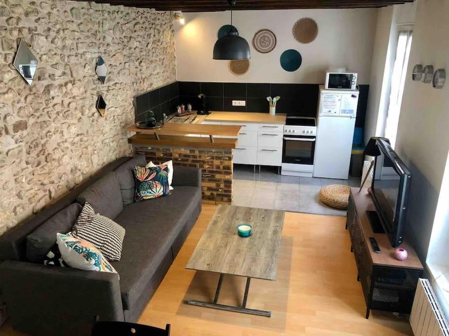 Duplex Cosy Myfontainebleau Hyper Centre Apartment Luaran gambar