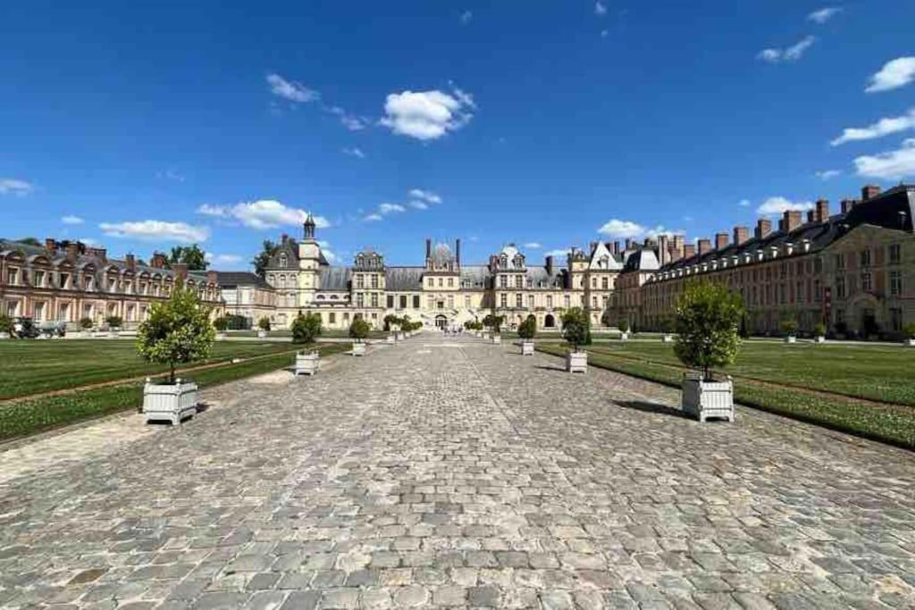 Duplex Cosy Myfontainebleau Hyper Centre Apartment Luaran gambar
